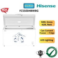2025 Hisense Chest Freezer 500L Peti Freezer Murah Deep Freezer Peti Sejuk Beku Frezer Besar 冷藏箱 FC5