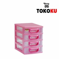 EC-14 ESTIMA MINI CONTAINER M4 LION STAR/LACI KECIL SUSUN 4 LION STAR