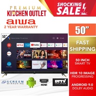 Aiwa 50 Inch 4K UHD Android Smart TV Netflix Youtube Smart TV 58" AW-58ULEDX10AF | 50" AW-50ULEDX10A