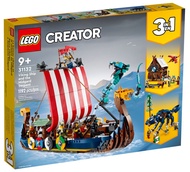 LEGO Creator 3-in-1 Viking Ship and the Midgard Serpent 31132