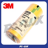3M Smooth Adhesive Paper Tape Model NO.2688 Size 18 Mm. x 18 M.