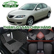 6D Mazda 3 car floor mats (2003-2009)
