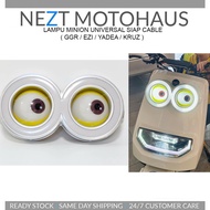 Mata Minion Eye GGR LION G1 / YADEA / EZI / KRUZ Universal Siap Cable Pnp