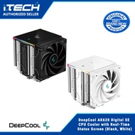 DeepCool AK620 Digital SE CPU Cooler with Real-Time Status Screen