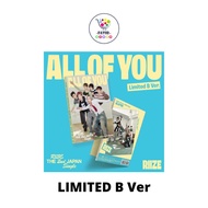 Limited Edition B Ver RIIZE Japan 2nd Japan Single All of You