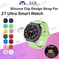 Z7 Ultra Smart Watch Silicone Strap Clip Design 22mm Z7 Watch Ultra Accessories Replacement Strap 17