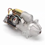 Komatsu ชิ้นส่วนรถขุด PC60-7 4D9 5มอเตอร์สตาร์ทเครื่องยนต์ PC120-6 PC60-8 PC120-7 PC70-5/6ตัวเริ่มถ่