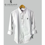 KEMEJA JUNE 21~ Men's White Long Sleeve Shirt