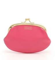 Coach purse women 散紙袋 hot pink (平行進口貨品)