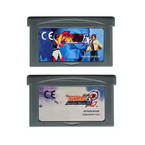 Game Cartridge 32-Bit Video Game Console Card The K Fighters EX-Neo Blood Howling Blood Card Accesso