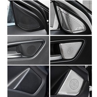 Car Accessories Door Triangle Tweeter Audio Speaker Cover Trim Frame For Mercedes Benz A GLA CLA Cla