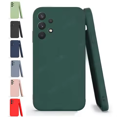 For Cover Samsung Galaxy A32 Case For Samsung A32 A 32 Capas Silicone Shockproof Bumper Back TPU Cov