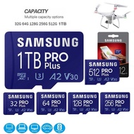 memory card Micro SD/TF Card EVO Plus Card 128G 256G 512G 1TB Class 10 UHS-I High Speed  64G For CCTV Driving recorder