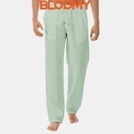 Bloomy Men Pants Trouser Beach Loose Fitting Pants Fashion Elastic Trouser Home wear