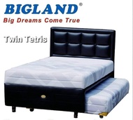 Bed Sorong Spring Bed Bigland Twin Tetris Ukuran 120x200 (batam)