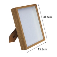 Shadow Box Frame Photo Frame Rustic Floating Picture Frame Memory Box for Keepsake Pictures Handicra