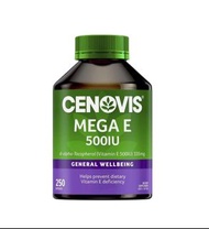 CENOVIS 維生素E 膠囊 250caps EXP:04/2027