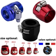 AN4 AN6 AN8 AN10 AN12 Aluminium Hose End Clamp Oil Fuel Water Hose Clip