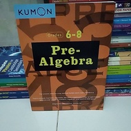 Grades 6 8 PRE ALGEBRA KUMON