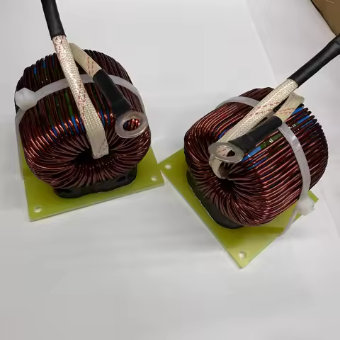 High-power silicon-iron powder core inductor 50uH~500uH~2mH, filter inductor 10A~50A~100A
