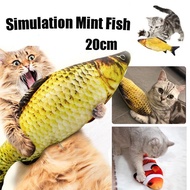 Cat Fish Toy Simulation Fish Teasing Kitten Toy Fish Teasing Cat Stick Interactive Simulation Fish C