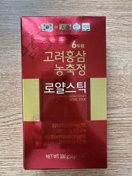 韓國製6年根紅蔘液10包x10ml