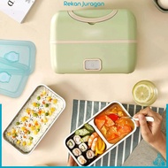 BILLBEAR Double Layer Electric Heating Lunch Box 2 Bowls 2L - BE-FH888