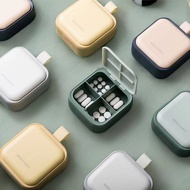 Pill Box Sub-Packing Portable Medicine Storage Med