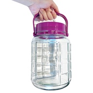 Lookaround KOMBUCHAโหลแก้ว 3 ลิตร (3000ml.) เนื้อหนา คุณภาพดี 3 Liters Glass Jar ลดจัดหนัก