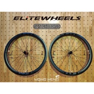 EliteWheels SLT 40mm Disc Road Bike Carbon Wheelset Ceramic Bearing「Disc Brake」