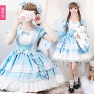 Japanese Lolita Dress Gothic Style Court Op Dress Lolita Princess Maid Costume Womens Dress Boss