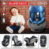 [READY STOCK] CARSEAT BABY CSQ5 PLUS SWEET HEART PARIS NEWBOR-12 YEARS OLD