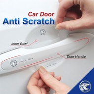4PCS/SET Proton Car Door Handle Protector Cover Inner Bowl Anti Scratch Sticker X50 X70 Saga Iriz Wira Waja