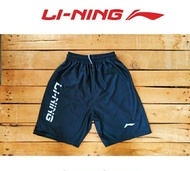 LINING 2024 (100% Tebal Halus & Adem) Celana Kolor Pendek Badminton Pria Dewasa Bawahan Olahraga Bul