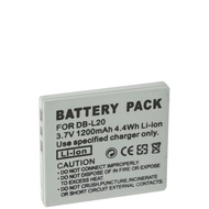 DB-L20 DBL20 Battery for Sanyo Xacti DMX-C1 C4 C5 C6 CA6 CA65 CA8 CA9 CG5 CG6 CG65 CG9 DSC-C4 C5 E6 