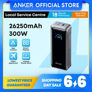 Anker Prime Power Bank 26250mAh 3-Port 300W Portable Charger Flight Friendly Laptop Power Bank A110A