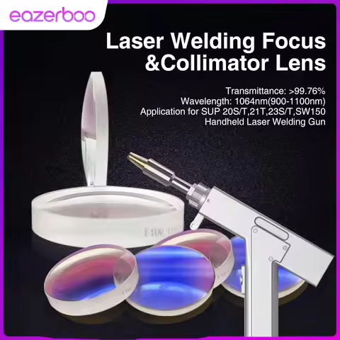 Laser Welding Focus Lens D16 x 5 20x3.5 D20 x 4.5 F150 F60 F200 F400 F600 F800 for SUP23T/S Handheld