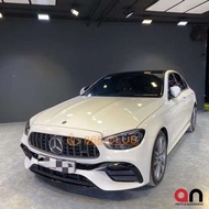 【德研國際】全新 BENZ W213 小改款 改 E63 樣式前保桿。全球知名大廠台灣 an 製造，PP材質，非市售陸製次級品