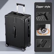 HANK กระเป๋าเดินทาง 20/24/28นิ้ว Suitcase 007+B07 กระเป๋าเดินทางล้อลาก วัสดุPC+ABS กรณีรถเข็น รุ่นซิป กระเป๋าล้อลาก กระเป๋าเครื่องสำอางขนาด 14 นิ้ว Cosmetic Bag Trolley Bag Luggage