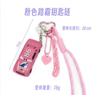 Disney | Cars New Lightning McQueen Alloy Car Keychain Collectible Toy Gift with Lanyard Dopamine Ch
