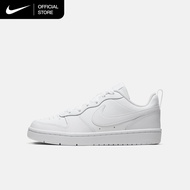 Nike Older Kids' Court Borough Low 2 Shoes - White [BQ5448-100]