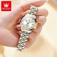 OLEVS Brand 100% 6702 Fashion Luminous Calendar Display Ladies Waterproof Mechanical Watch