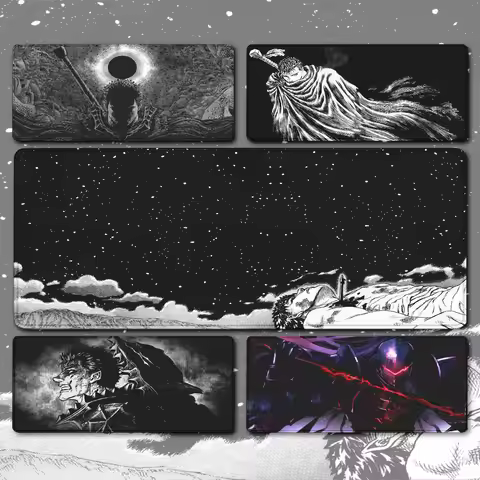 Gaming Accessories Varmilo Keyboard Computer mousepad CS GO LOL mouse pad B-Berserk Guts Anime Dywan