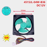 Suitable for Panasonic Refrigerator Motor Fan Fan MODEL 4515JL-04W-B36 DC12V 0.15A