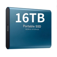 USB 3.1 SSD Mobile Solid State Drive 16TB Portable Hard Drive Computer Laptop Portable Mobile Hard Drives External Hard Drive HD
