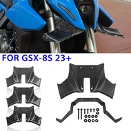 GSX-8S Motorcycle Naked Front Spoiler Downforce Aerodynamic Winglet Wing Deflector Spoilers For Suzu