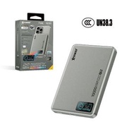 XPOWER - [CCC認證] MagDigita² 第2代 彩屏顯示10000mAh PD3.0+QI2 磁吸移動電源｜3C認證｜MagSafe｜磁吸充電｜行動電源｜充電寶｜無線充電｜無線充電器｜