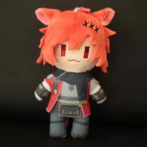 Game FF14 G'raha Tia Haurchefant Greystone Cute 15cm Cosplay Kawaii Plush Anime Pendant Keychain Bir