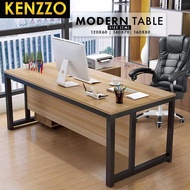 KENZZO:MODERN 160CM Extra Large Designer Office Table with board to hide wire /Computer Table /Meja 