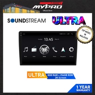 SOUNDSTREAM ANZUO ULTRA 2K QLED 360 Cam Supported, DSP, 4G SIM Android Car Player - 9"/10" QLED (8+2